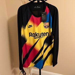 NWT Nike Men’s FC Barcelona Goalkeeper Jersey